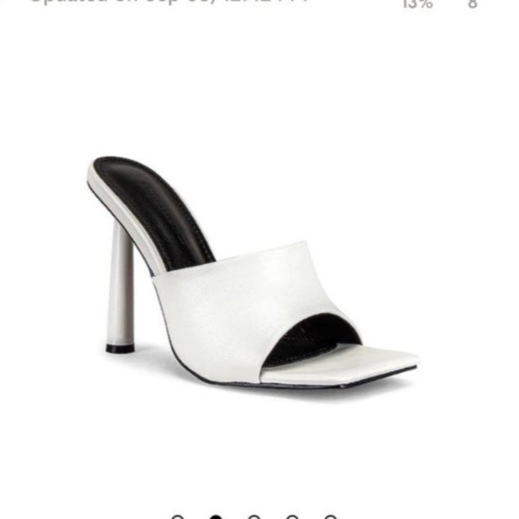 Superdown Cait Mule in White - Picture 1 of 14